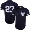 New York Yankees #23 Don Mattingly  1995 Authentic Cooperstown Collection Mesh Batting Practice Jersey - Navy Stitches Baseball Jerseys