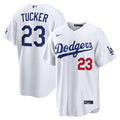 Men's #23 Kyle Tucker Los Angeles Dodgers Baseball Jersey