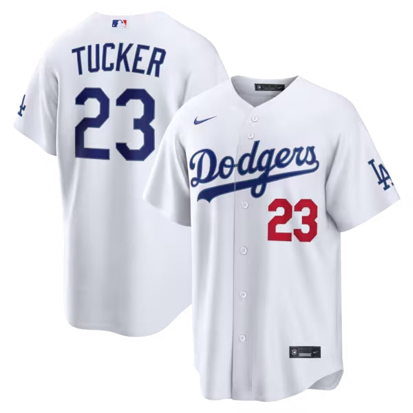 Men's #23 Kyle Tucker Los Angeles Dodgers Baseball Jersey