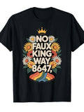 86 47 8647 Shirt No Faux King Way 8647 T-shirt Pearls Are Always Appropriate Jackie Kennedy 220gsm Cotton Round Neck Short Sleeve Casual Henley Shirt Men T-shirt