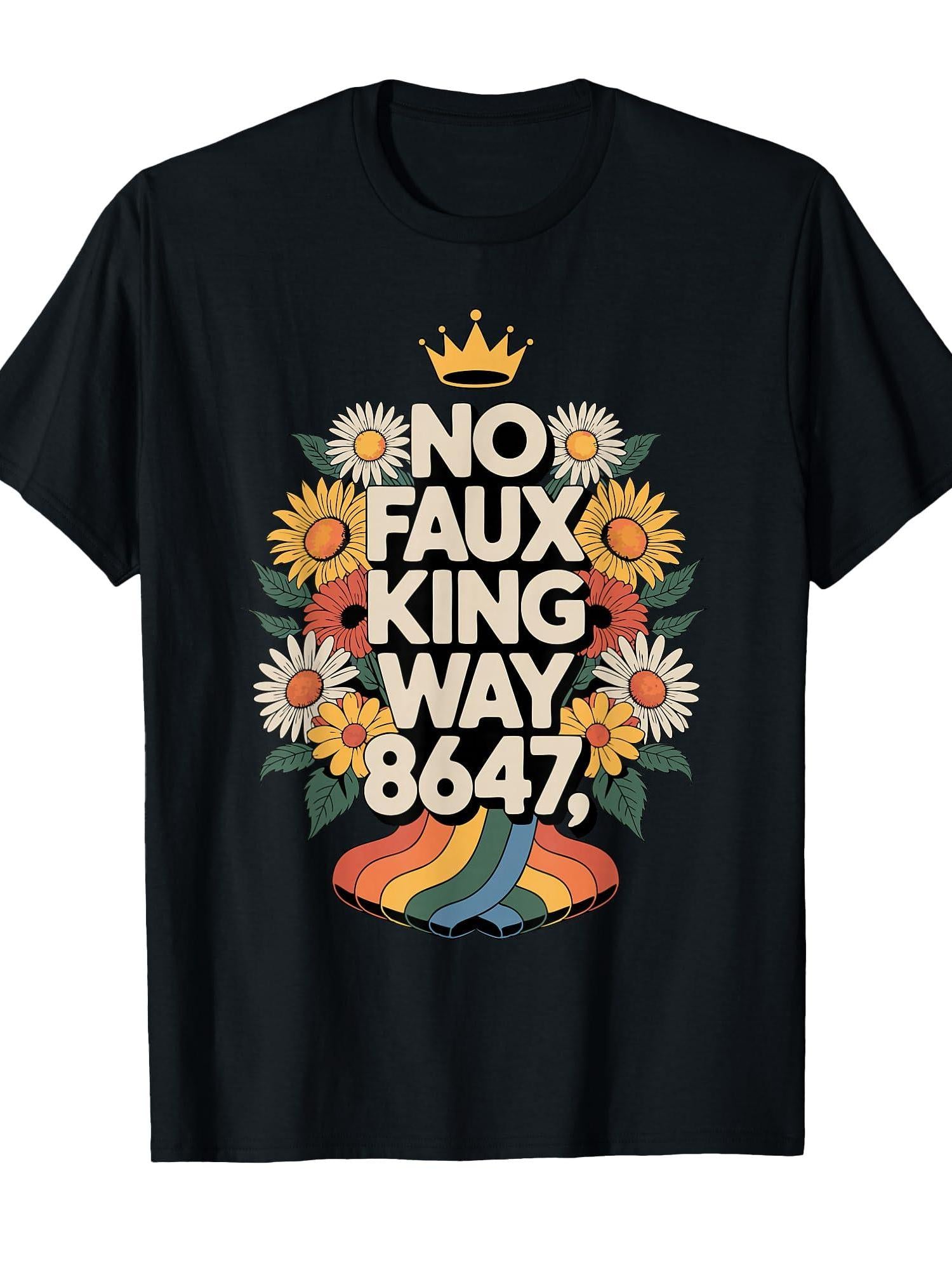 86 47 8647 Shirt No Faux King Way 8647 T-shirt Pearls Are Always Appropriate Jackie Kennedy 220gsm Cotton Round Neck Short Sleeve Casual Henley Shirt Men T-shirt