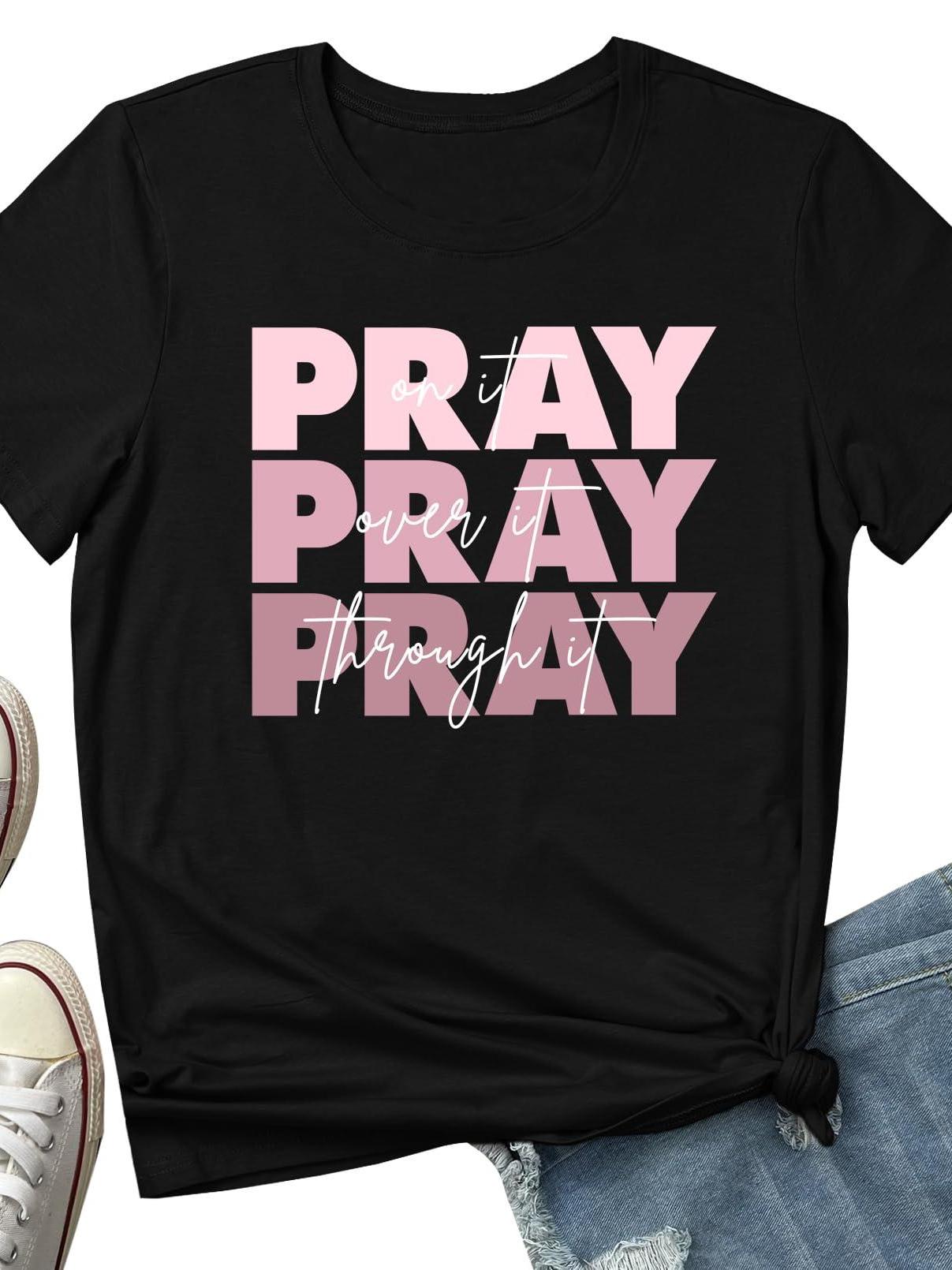 Blackmyth Graphic T-shirts For Women Faith Shirts For Women Respect Your Mother 220gsm Cotton Round Neck Short Sleeve Casual Henley Shirt Men T-shirt