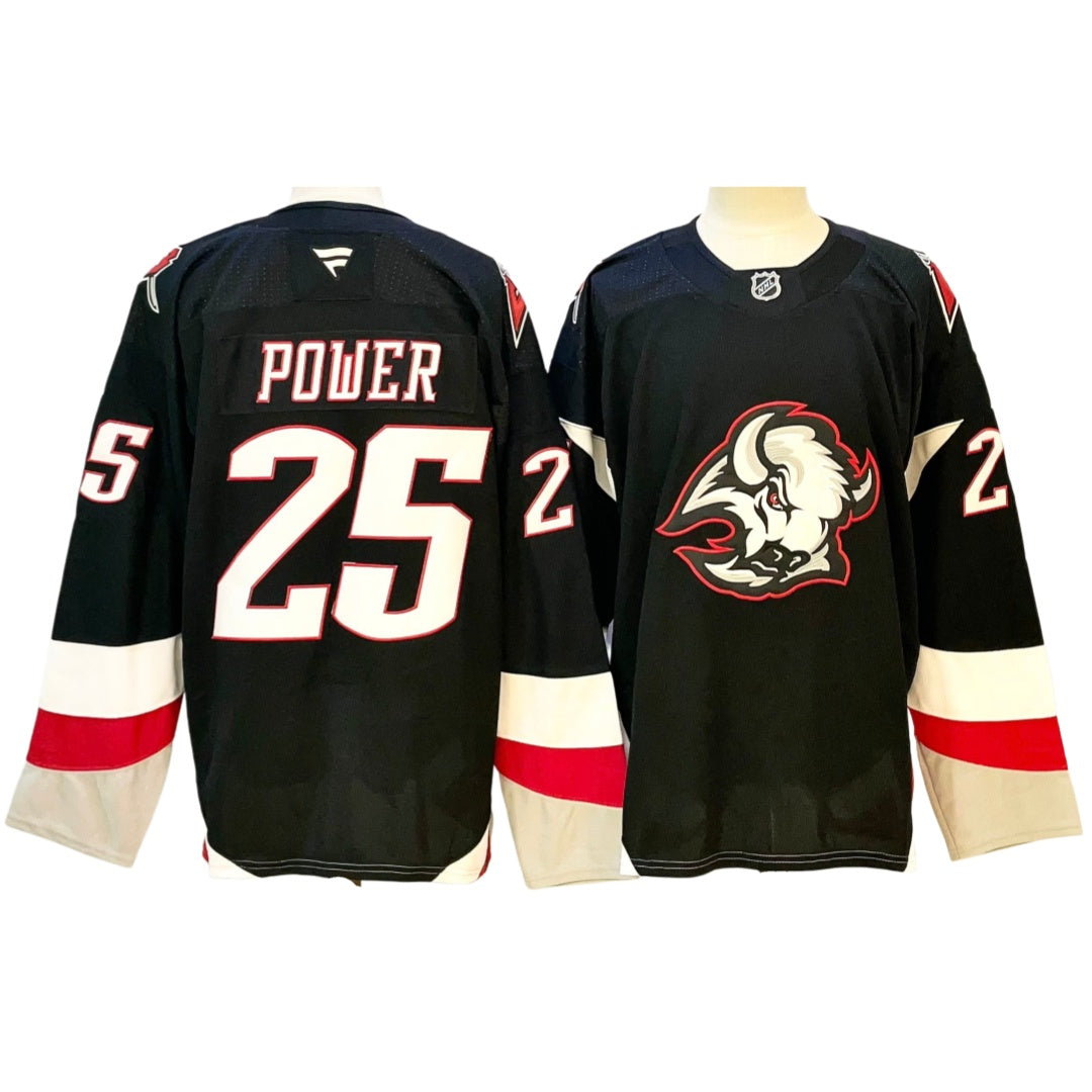 Men's #25 Owen Power Buffalo Sabres NHL Jersey