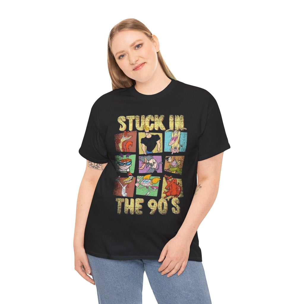 Vintage Cartoon Lover Unisex Tee, 90s Nostalgia Shirt, Retro Cartoon Fan Tshirt, Funny Graphic Tee, Throwback Cartoon Tee, Classic Cartoon