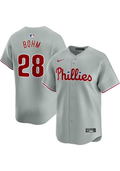 Men’s #28 Alec Bohm Philadelphia Phillies Baseball Jersey