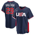 Men's #29 Cal Raleigh USA 2026 World Baseball Classic Baseball Jersey