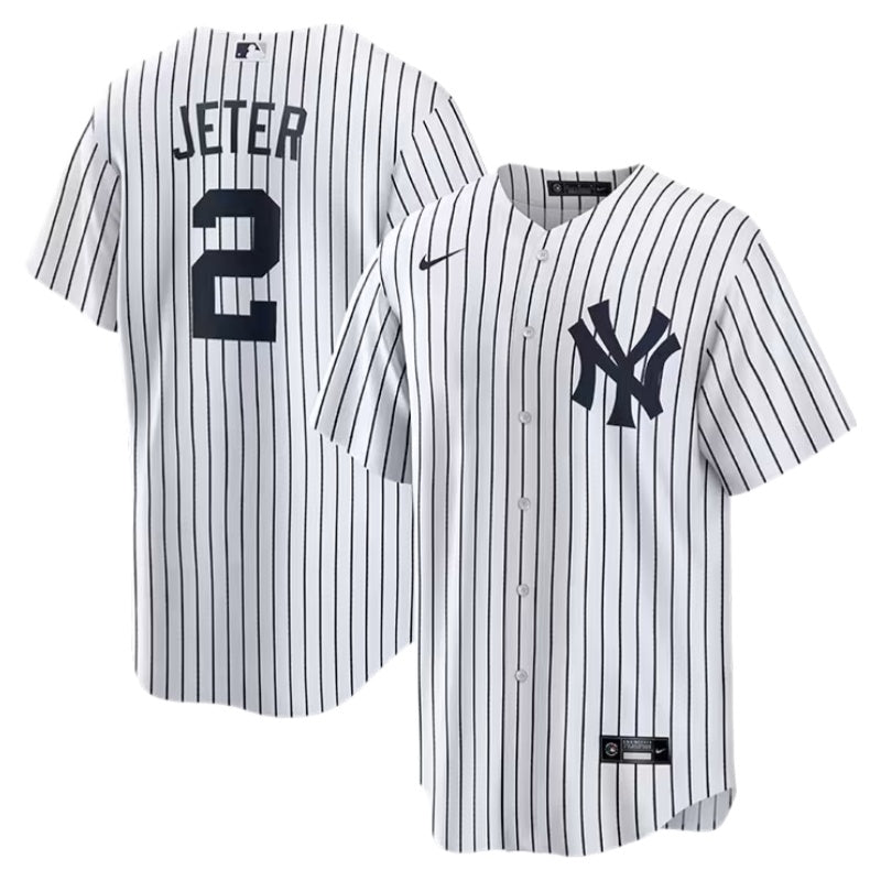 Men's New York Yankees #2 Derek Jeter Baseball Jersey