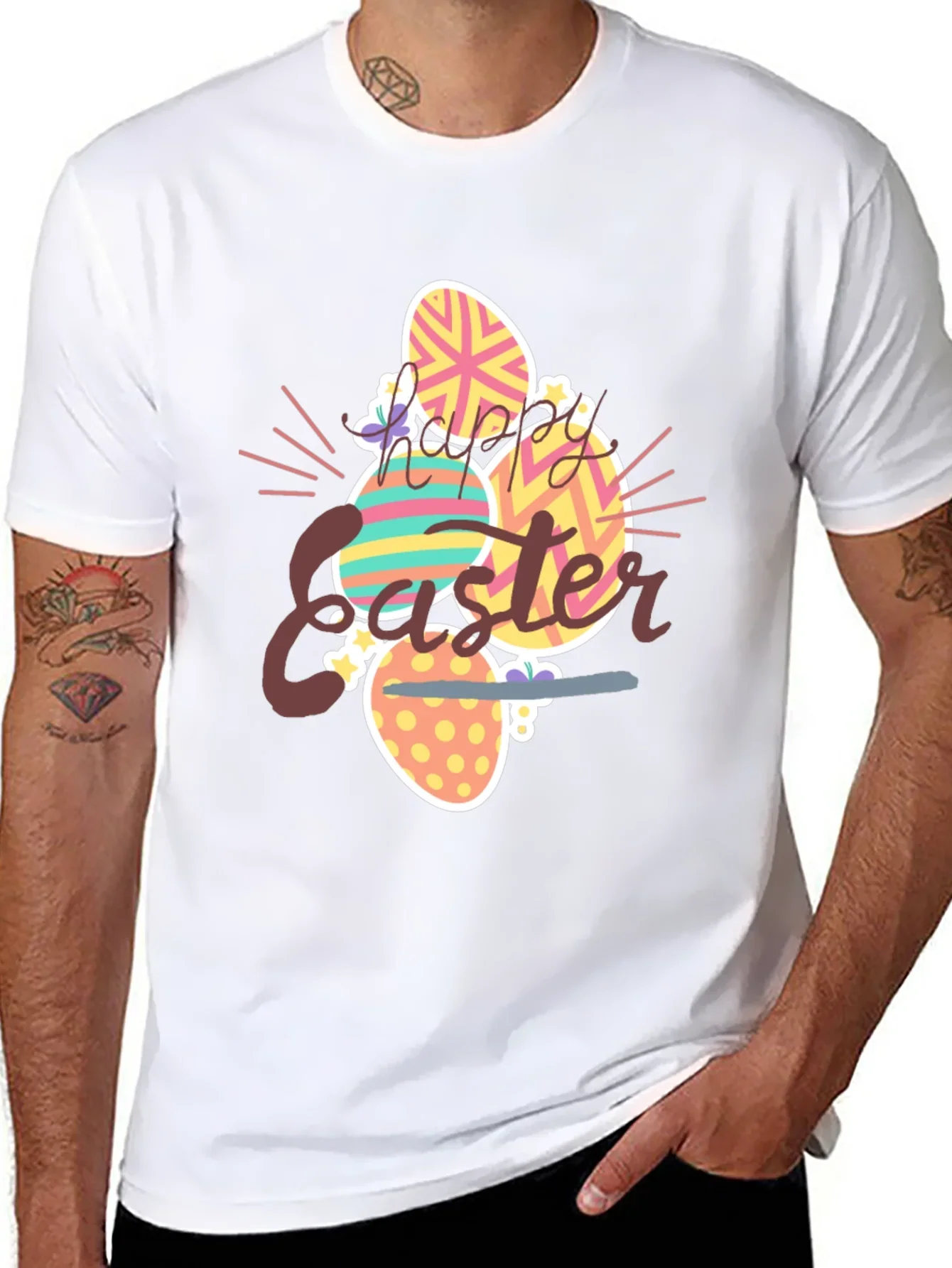 Happy Easter Graphic T-Shirt