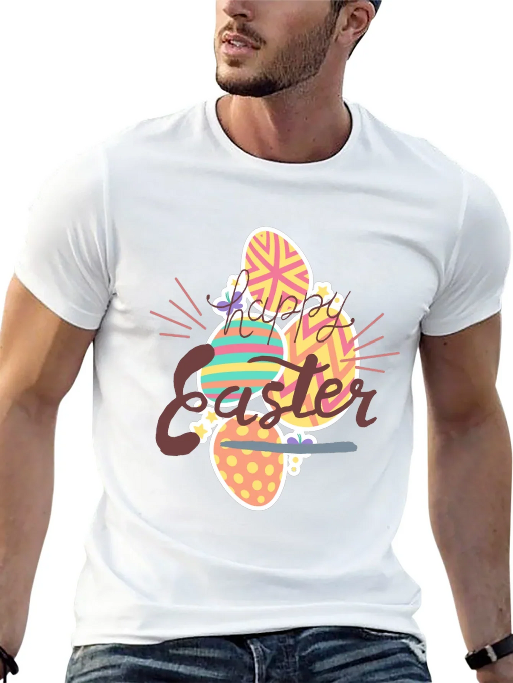 Happy Easter Graphic T-Shirt