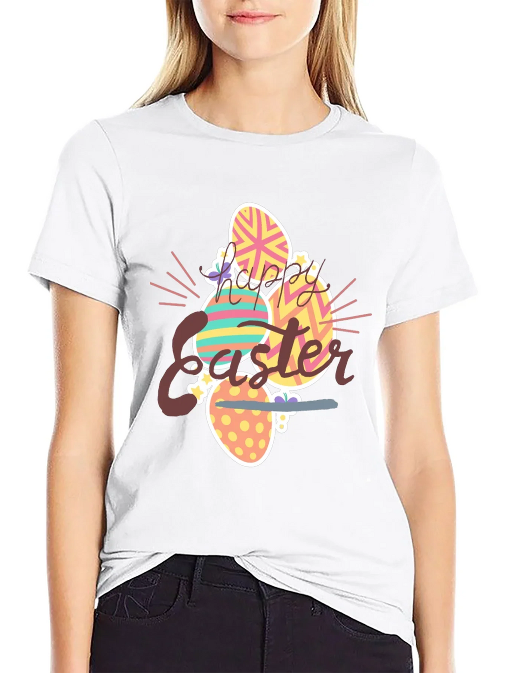 Happy Easter Graphic T-Shirt