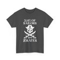Pirate Humor Tee - 3.14% of Sailors are Pirates, Funny Shirt, Nautical Gift, Math Lover Tee, Unique Halloween Costume