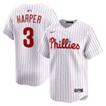 Men’s #3 Bryce Harper Philadelphia Phillies Baseball Jersey