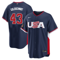 Men's #43 Paul Goldschmidt USA 2026 World Baseball Classic Baseball Jersey