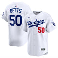 Men's #50 Mookie Betts Los Angeles Dodgers Baseball Jersey