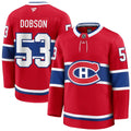 Men's #53 Noah Dobson Montreal Canadiens NHL Jersey