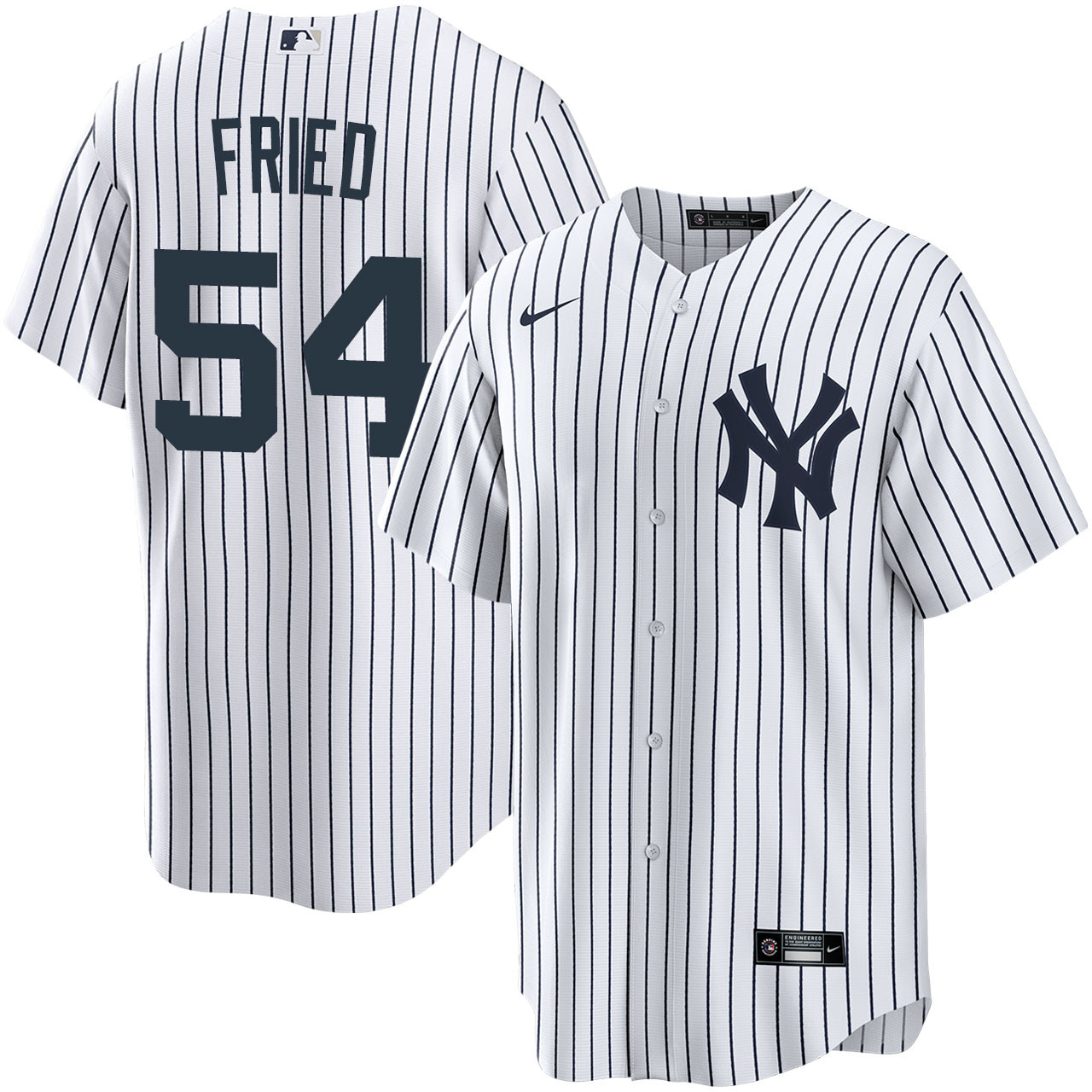 Men's New York Yankees #54 Max Fried Baseball Jersey