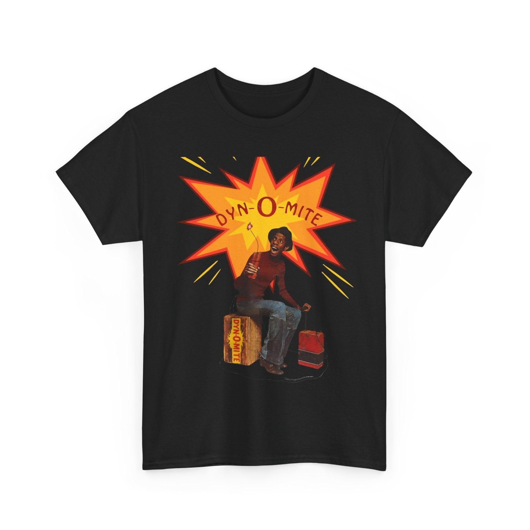 Dynamite JJ Unisex Tee - Good Times Graphic Shirt, Blast Cool Explosive Boom Casual Top, Vintage Retro Style Tee, Unique Gift for Him Her,