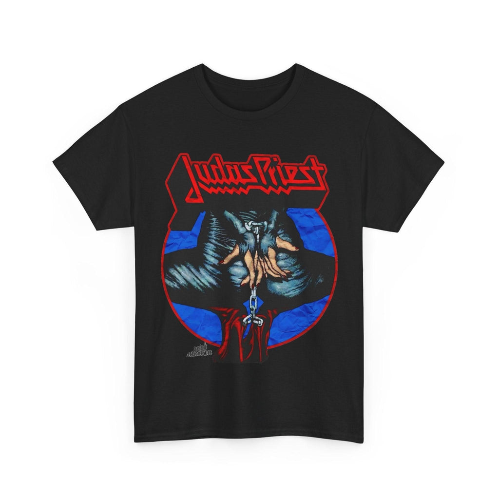 Judas Priest Band Unisex Heavy Cotton Tee, Rock Music T-Shirt, Metal Concert Apparel, Music Lover Gift, Vintage Graphic Shirt