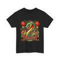 Snake Year 2025 Tee, Chinese Zodiac Shirt, Unisex Cotton Top, Year of the Snake Gift, Lunar New Year Apparel