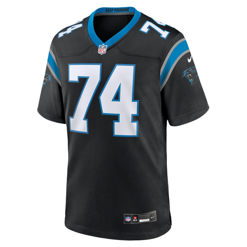David Sharpe Carolina Panthers Nike Team Game Jersey -  Black