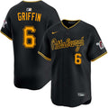 Men's #6 Konnor Griffin Pittsburgh Pirates Baseball Jersey