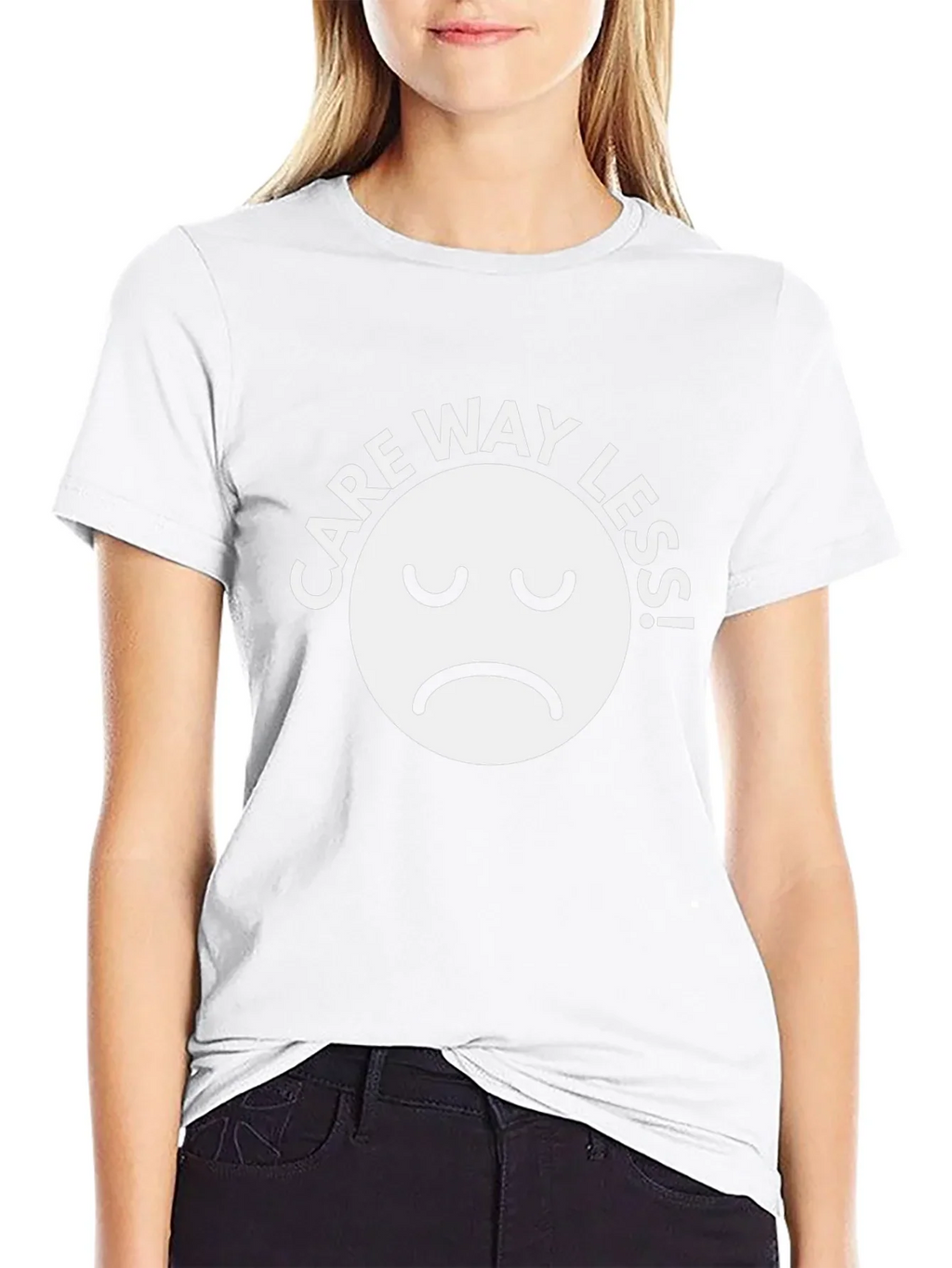 Care Way Less Graphic T-Shirt