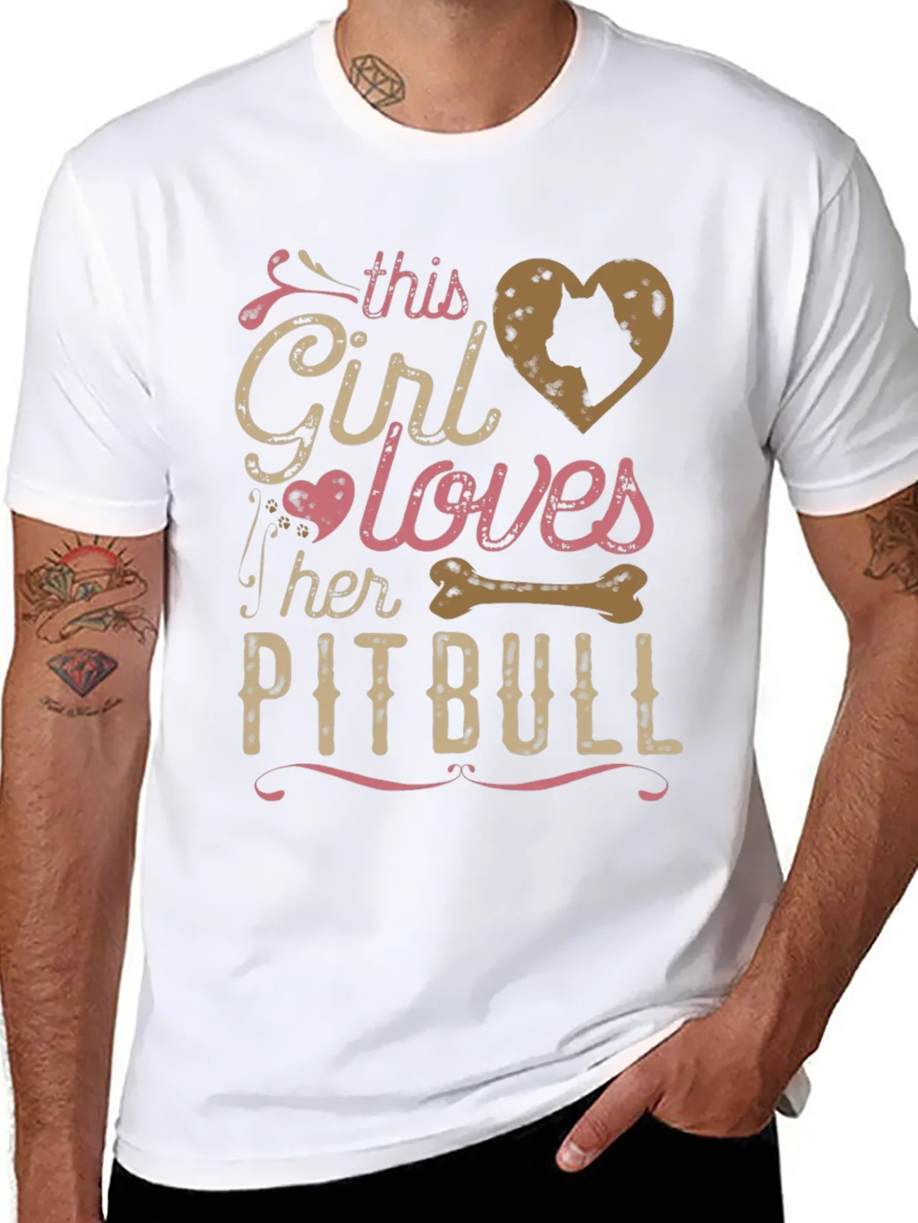 This Girl Loves Her Pitbull T-Shirt