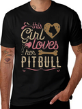 This Girl Loves Her Pitbull T-Shirt