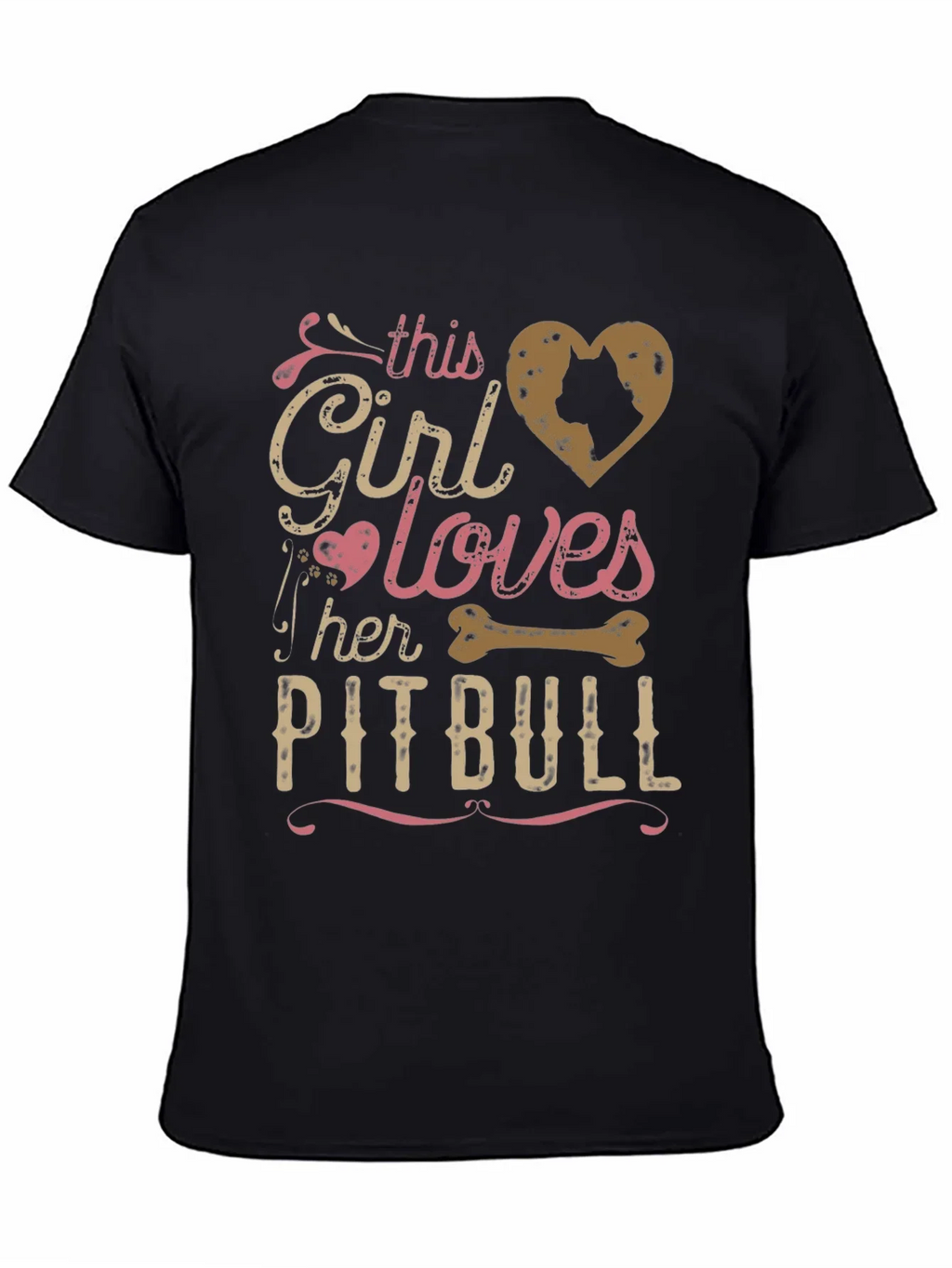 This Girl Loves Her Pitbull T-Shirt