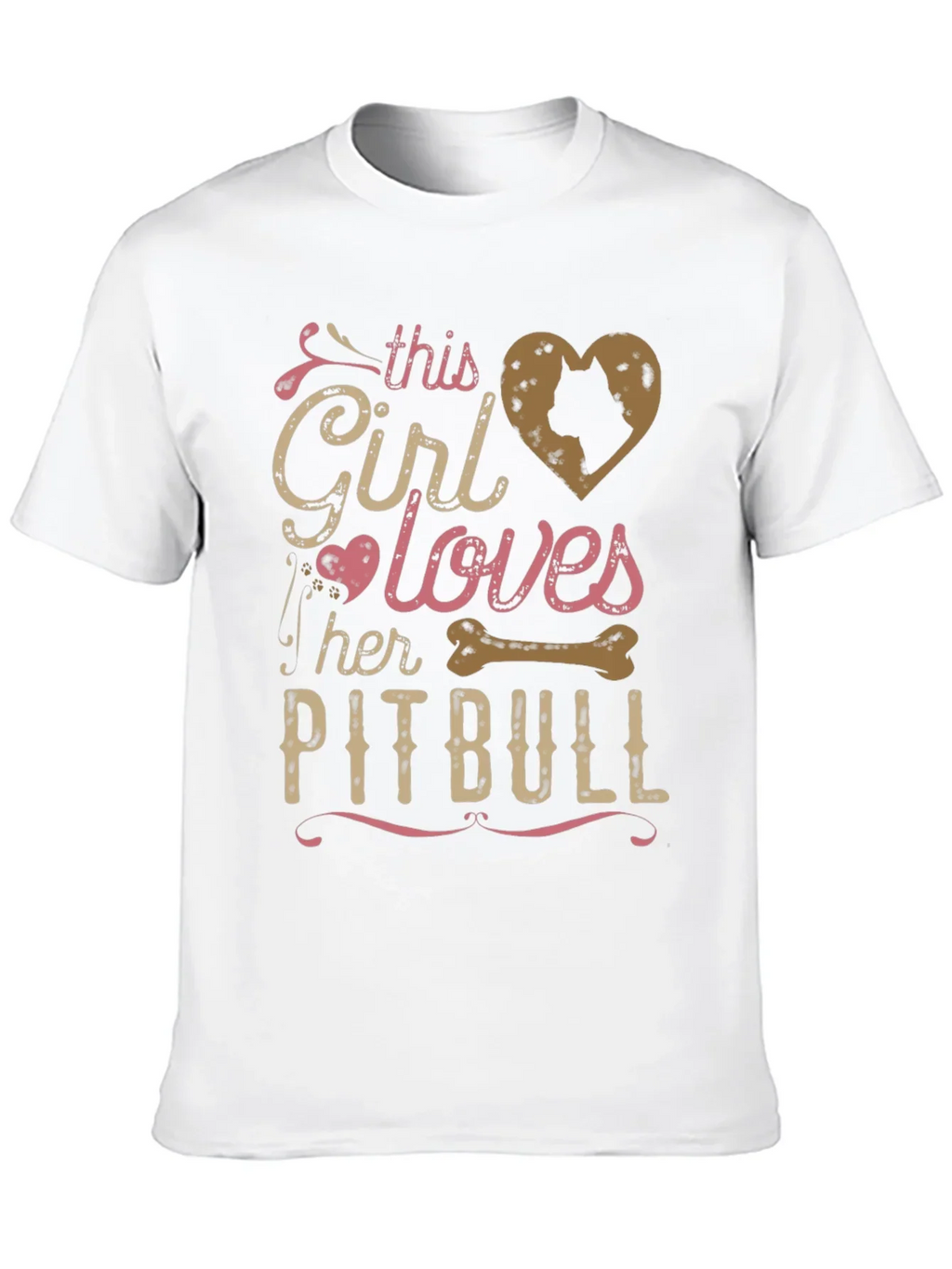This Girl Loves Her Pitbull T-Shirt