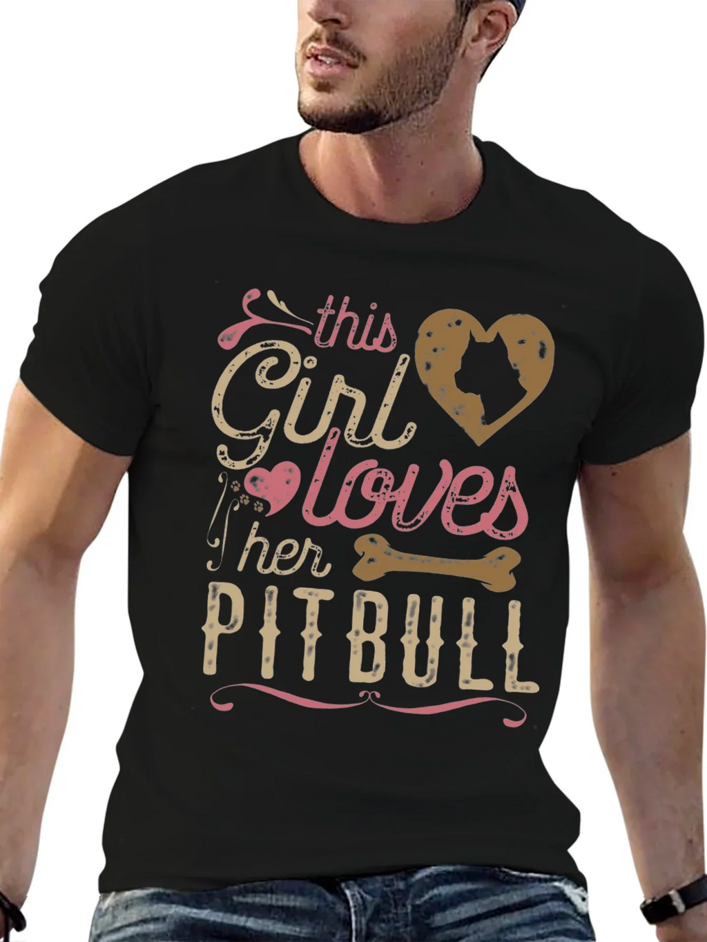 This Girl Loves Her Pitbull T-Shirt