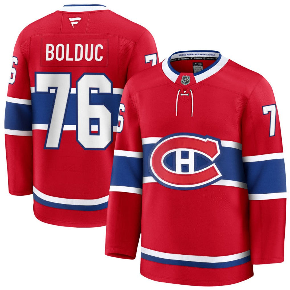 Men's #76 Zachary Bolduc Montreal Canadiens NHL Jersey
