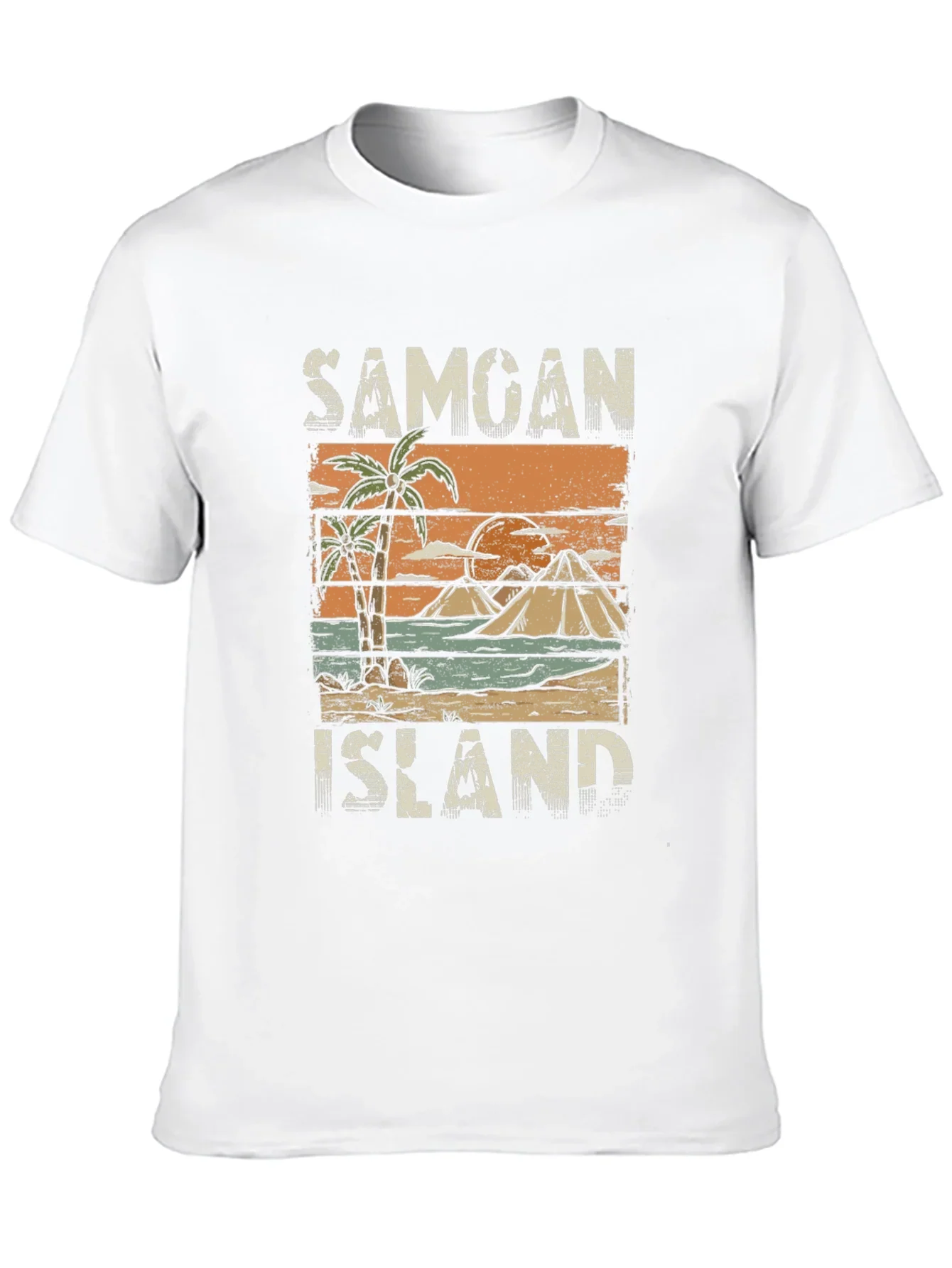 Samoan Island T-Shirt - Tropical Vacation Souvenir Tee