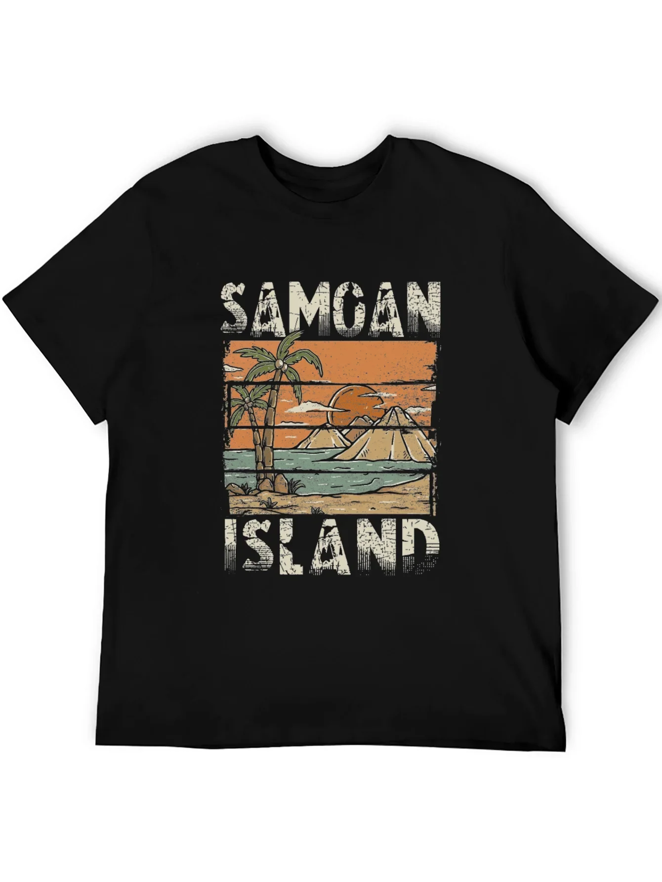 Samoan Island T-Shirt - Tropical Vacation Souvenir Tee