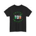 Cheers F*ckers St. Patrick's Day Tee, Unisex Cotton T-Shirt for Beer Lovers, Funny Irish Shirt, Pub Crawl Outfit, Gift for St. Paddy's Day