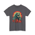 Godzilla Inspired Japanese Style T-shirt, Cute Graphic Tee, Unisex Cotton Top, Kaiju Lover Gift, Asian Pop Culture Shirt