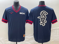 Men's Chicago White Sox Navy Cooperstown Collection Team Jersey1