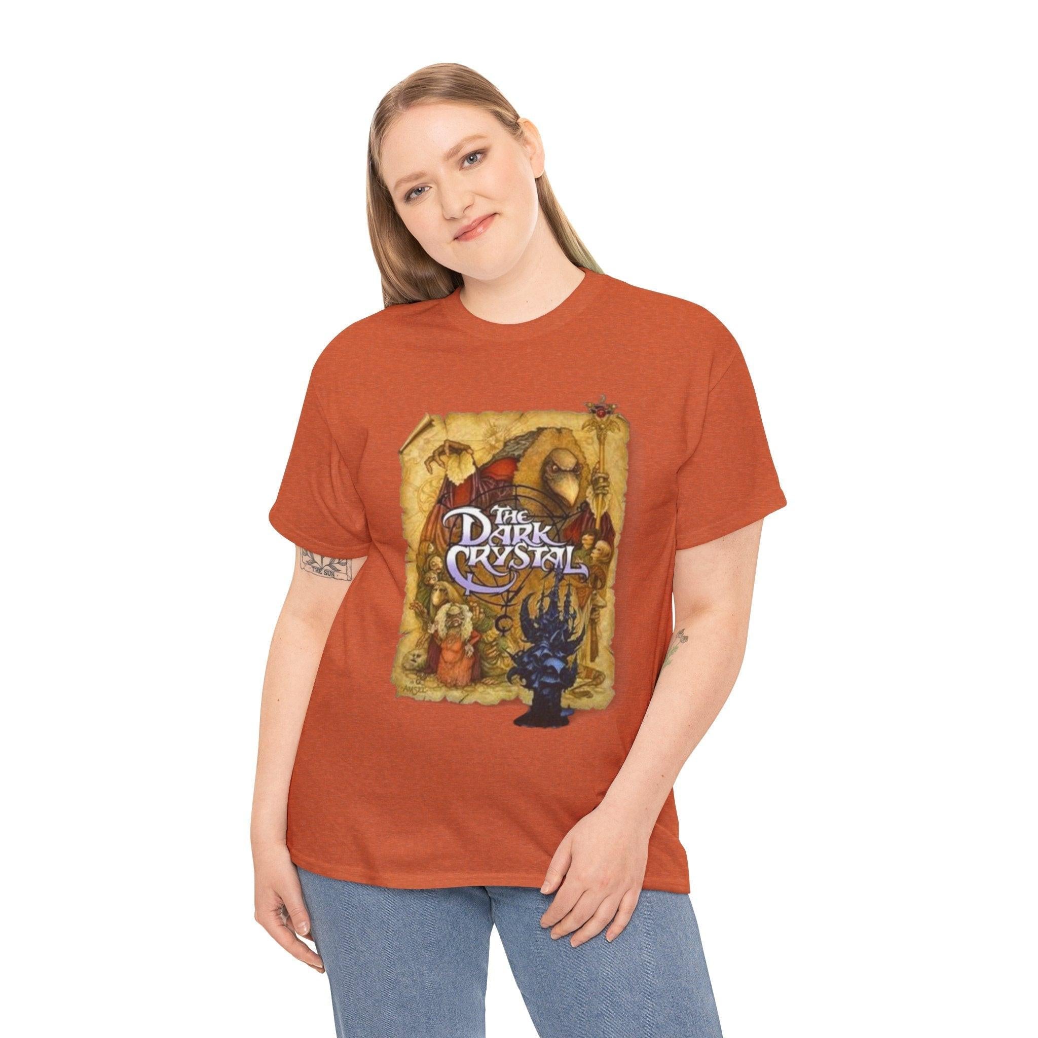Dark Crystal Movie Unisex Tee, Jim Henson T-Shirt, Skeksis Lovers Shirt, Fantasy Film Apparel, Gelfling Gift, Retro 80s Movie Top