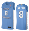 Men's #8 Caleb Wilson North Carolina Tar Heels College Basketball Jersey