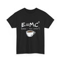 Coffee-Themed Unisex Heavy Cotton Tee - Perfect for Science Lovers - Gift for Friends, Casual Wear, Everyday Tee, Coffee Lovers, Geeky Gift