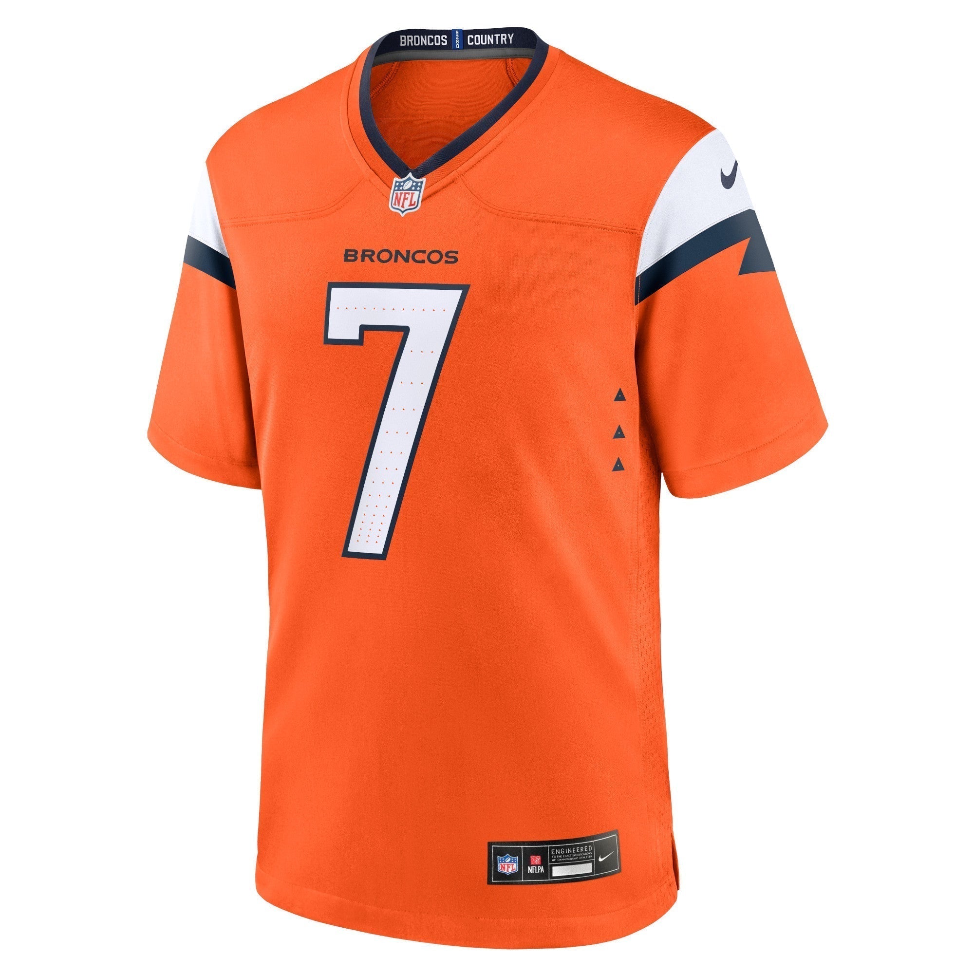 John Elway Denver Broncos Nike Mile High Collection Retired   Game Jersey - Orange
