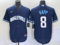 Men's Chicago Cubs Andre Dawson #8 Navy City Connect Replica Jersey1