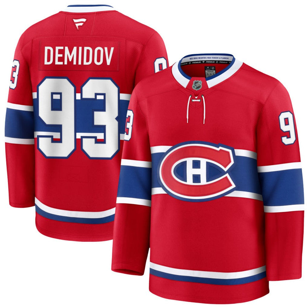 Men's #93 Ivan Demidov Montreal Canadiens NHL Jersey