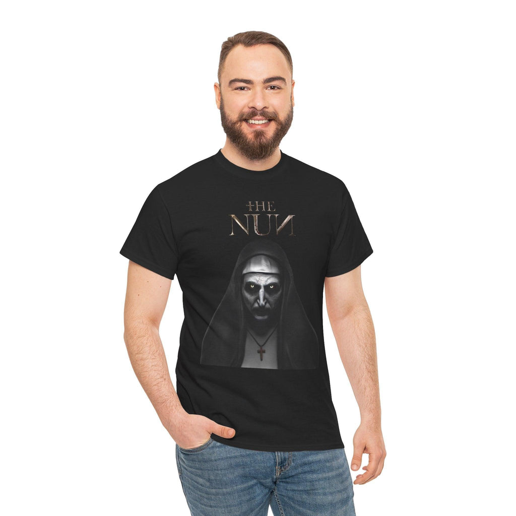 The Nun Unisex Tee, Horror Movie Shirt, Scary Film Fan, Halloween T-Shirt, Creepy Graphic Top