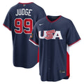 Men's #99 Aaron Judge USA 2026 World Baseball Classic Baseball Jersey