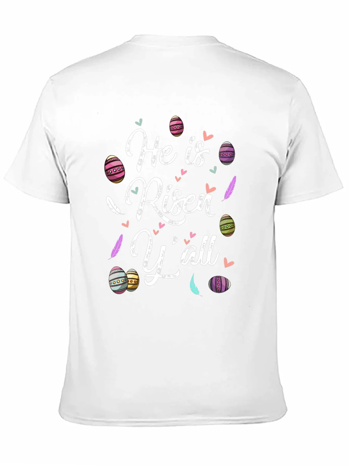 He is Risen Yall Easter Graphic T-Shirt