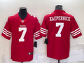 Men's San Francisco 49ers Colin Kaepernick #7 Red Player Jersey1