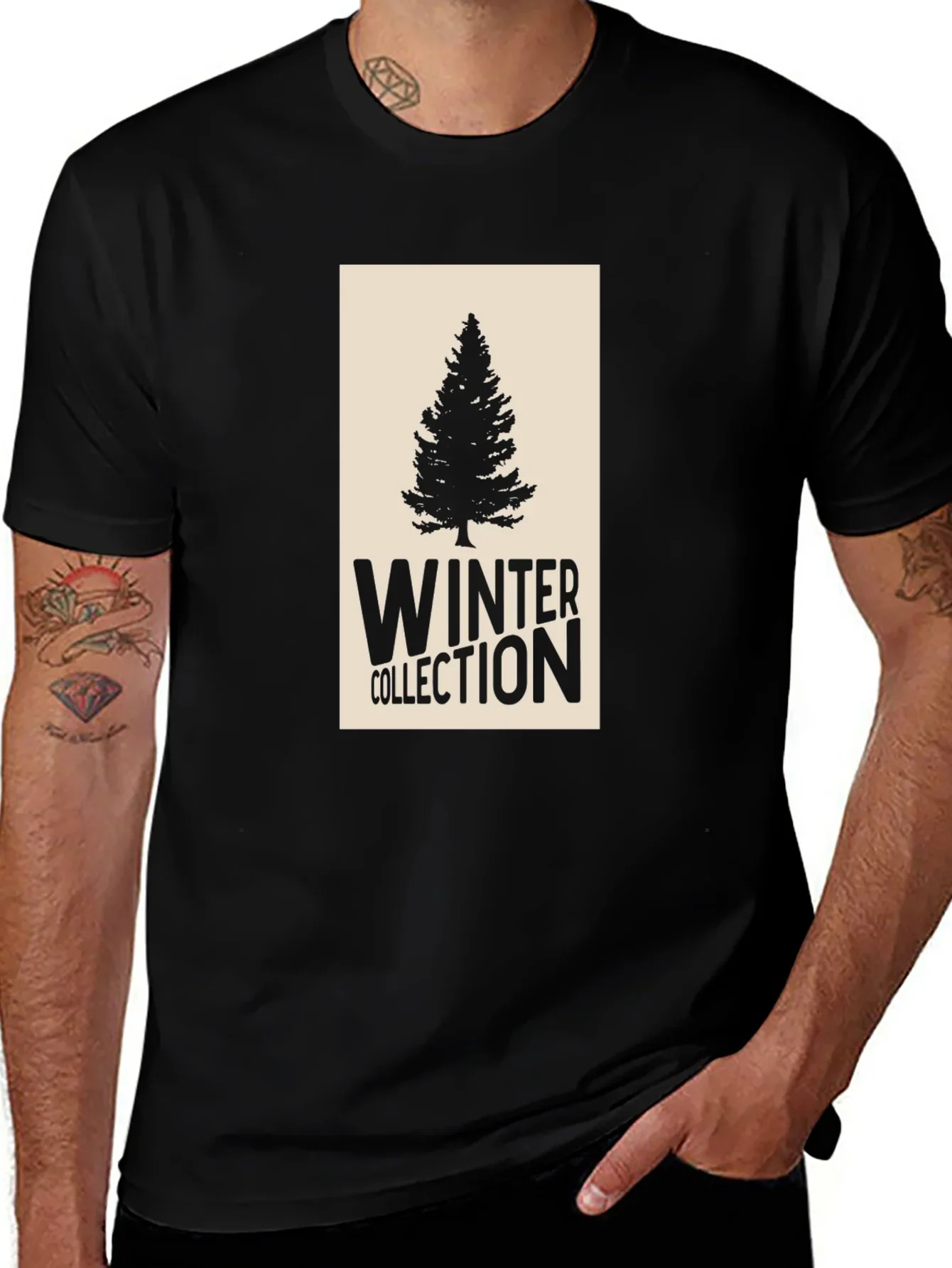 Winter Collection Tree Graphic Tee