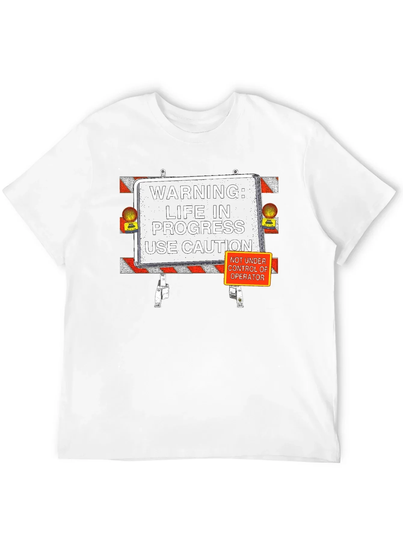 Life in Progress T-Shirt: Caution Edition