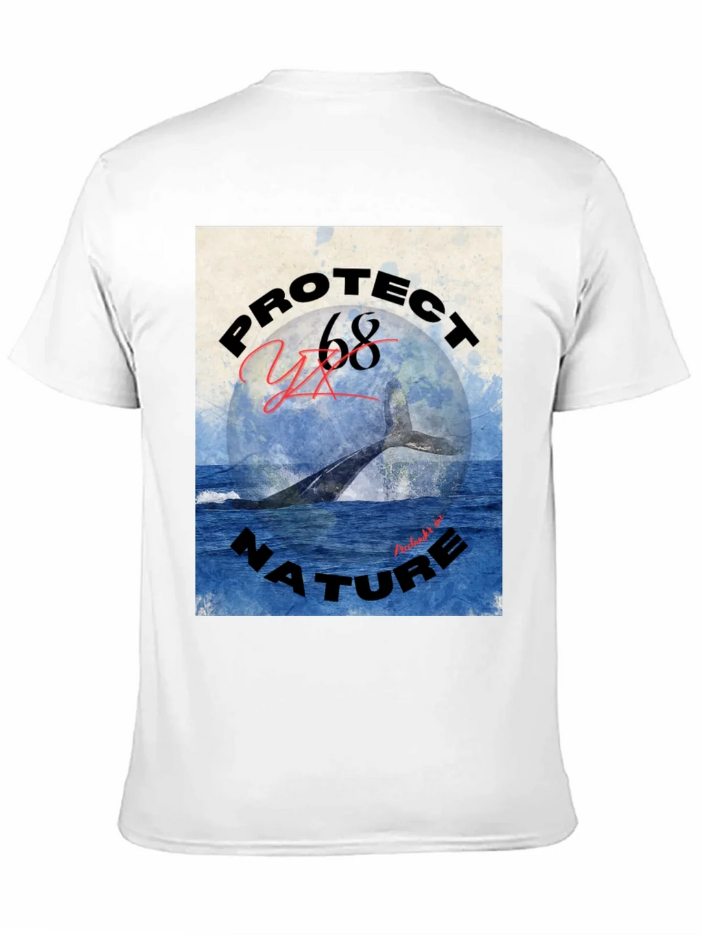 Protect Nature Whale Graphic Tee